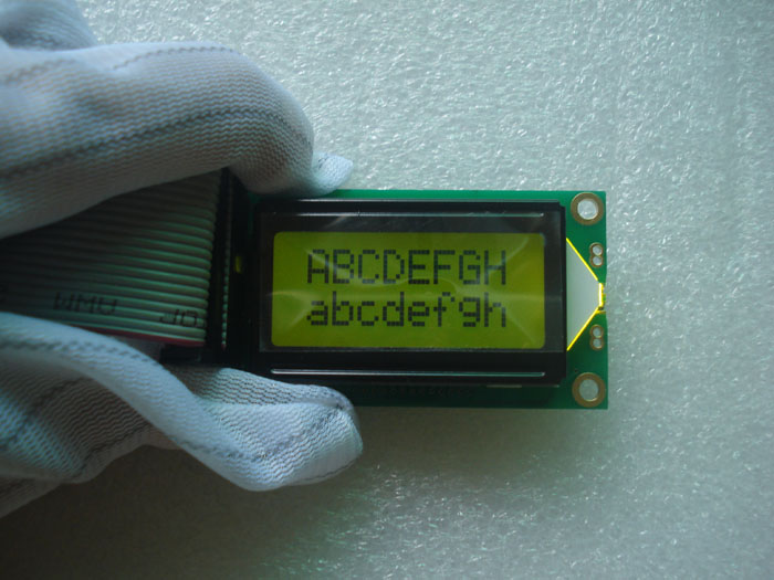  LCD0802Һ Ĥ58*32ַҺʾ  5V/3.3Vͨ 